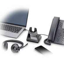 Poly Voyager 4320 UC USB Bluetooth Headset, Inc Charging Stand