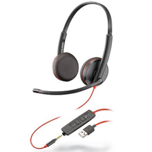 Plantronics Blackwire C3225 USB-A / 3.5mm Binaural Headset - Refurbished