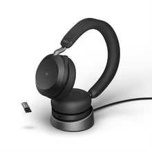 Jabra Evolve2 75 USB MS Stereo Headset, Including Charging Stand