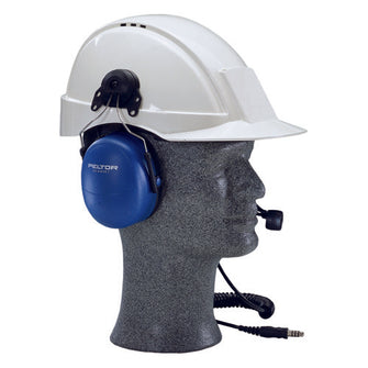 3M Peltor Twin Cup ATEX Helmet Mounted Headset