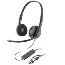 Poly Blackwire C3220 USB-C & A Binaural Headset